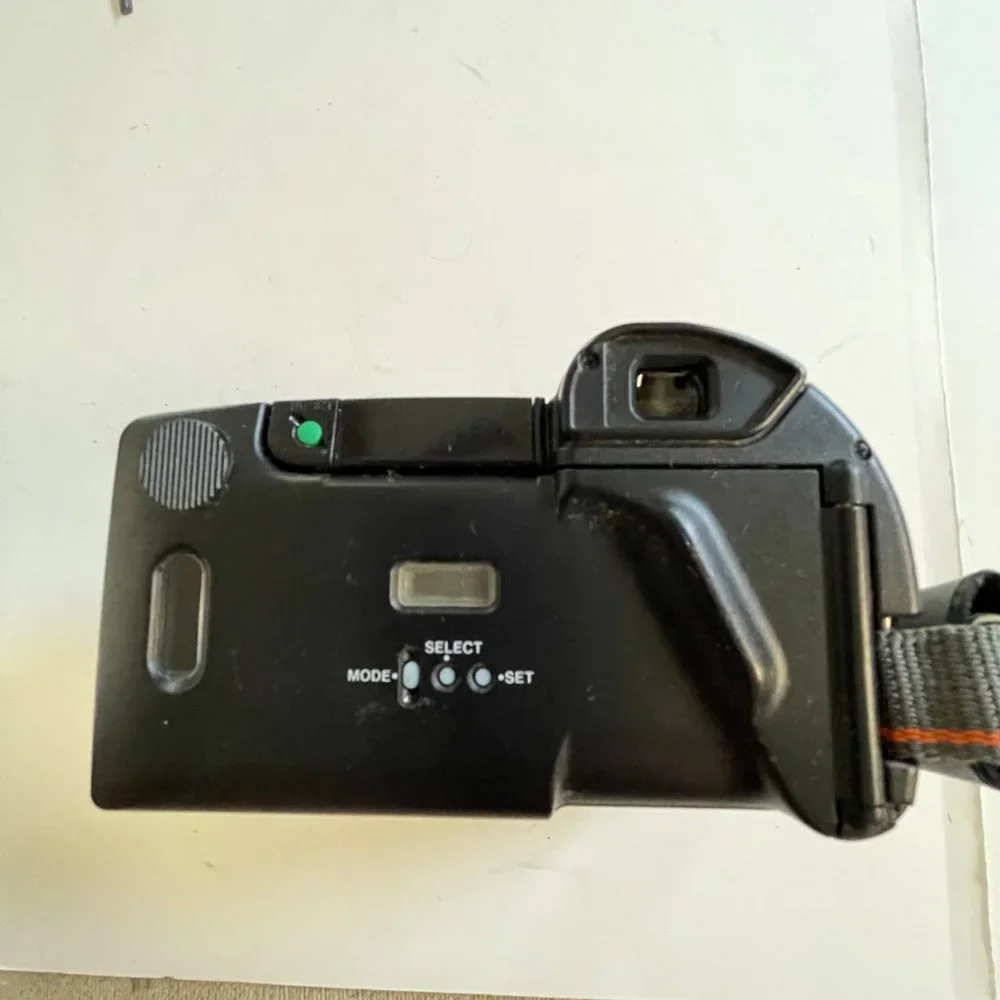 Olympus Infinity Super Zoom 300 35mm auto focus camera case manual FLAW